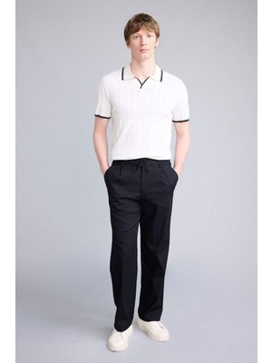 DeFacto Straight Fit Pantolon G0384AX26SP