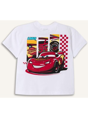 DeFacto %100 Pamuk Cars Tişört Erkek Bebek H8151A526HS