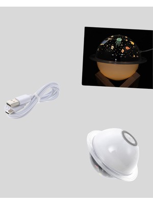 Zero Land Csmtex Gece Lambası Özellikli Taşınabilir Nemlirici ve Aromaterapi  USB Girişli