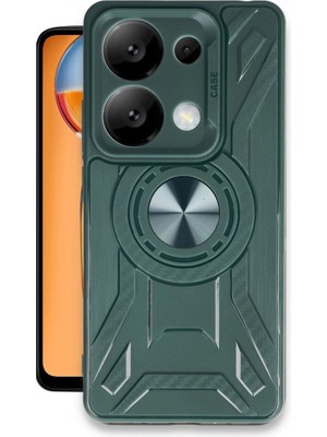 sbodurhome Xiaomi Redmi Note 13 Pro 4g Kılıf Lincoln Silikon - Koyu Yeşil