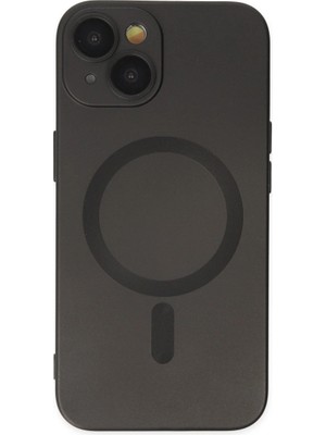 sbodurhome Apple Iphone 14 Plus Kılıf Moshi Lens Magneticsafe Silikon - Siyah