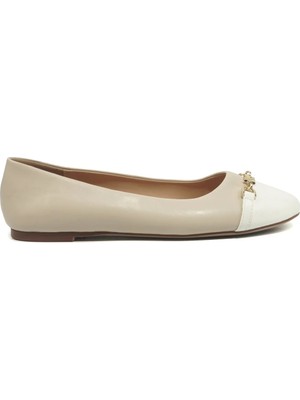 Nine West Beclan 6fx Bej Kadın Babet