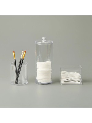 Matmel Living 3 Lü Organizer Seti - Şeffaf