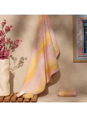 Matmel Soft Lino Yüz Havlusu - Renkli - 50X90 cm