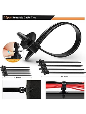 Gooacc Araba Klips Seti - 680 Parça Çeşitli