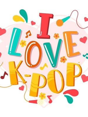 Universal I Love K-Pop Kpop K Pop Kore Pop Bts Tablo Ahşap Poster Dekoratif KOD627