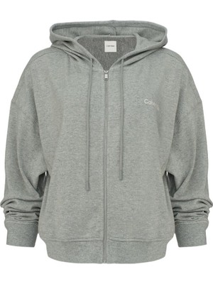 Calvin Klein Kadın Gri Sweatshirt LV00QS7599