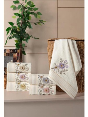 Hobby Liva  Style 2 6lı Havlu 50X90 Asorti