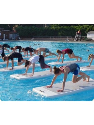 Ckspor Luxury Aqua Mat Havuz Deniz Matı Şişme Spor Egzerisz Yoga  Aqua Matı