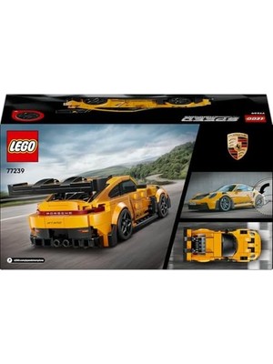 Speed Champions 911 Gt3 Rs 77239 – 9 Yaş ve Üzeri Çocuklar Için Detaylı Koleksiyonluk Model Araba, Sürücü Figürüyle Oyun ve Sergileme Yapım Seti, Araba Severlere Hediye Fikri (348 Parça)