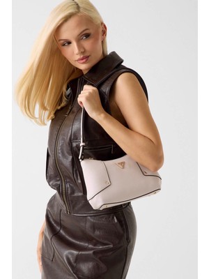 Guess  Darcy Convertıble Sh Krem Kadın Omuz Çantası HWBG9914180-STO