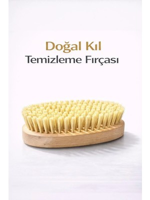 Magurex Çizmez Doğal Kıl Temizlik Fırçası Deri Koltuk Halı Kumaş Yüzey Temizleme Fırçası