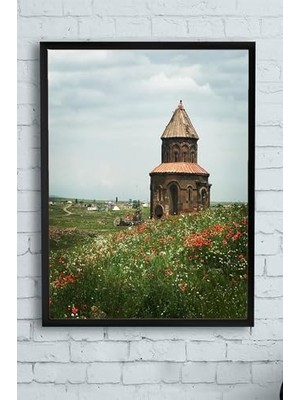 (PSTER13598) Ani Antik Kenti Manzara Çerçeveli Tablo (21X30CM)