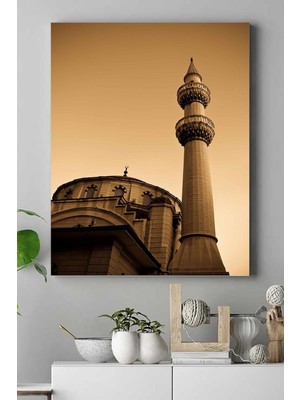 (PSTER15467) Camii Kutsal Mekan Kanvas Tablo 3 30 x 40