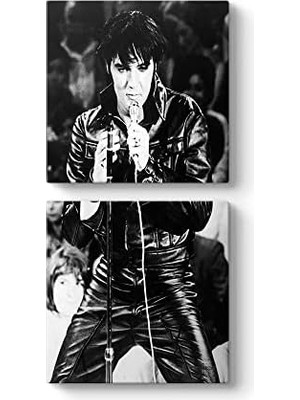 Presley Kanvas Tablo 60 x 123-2 Parçalı