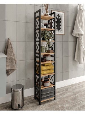 Empressco Bituclass Mini Dekoratif Banyo Rafı Havluluk Peçetelik 8 Katlı - Fiyatı, Yorumları