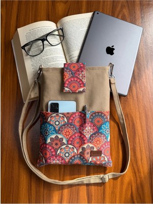 Aksesuar Sepeti El Yapımı Cepli, Taşıma Askılı, Kılıf Çanta, Tablet Kılıfı, Kitap Kılıfı, Organizer Çanta,