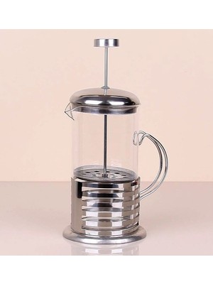 Hereveoyuncak Çelik Kulplu Cam French Press - 350 Mll