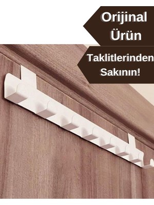 Empressco Risingmaber Metal Beyaz Amerikan Kapı Arkası Askılık Organizer Askılık ve Mutfak Banyo Kapı Arkası Askılık MT60B - Fiyatı, Yorumları