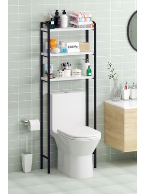 Empressco Odina Klozet Üstü Düzenleyici Raf Banyo Düzenleyici Klozet Üstü Raf Banyo Raf Dolap Beyaz - Fiyatı, Yorumları