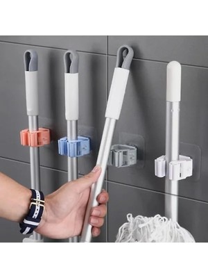 Hakay Yapışkanlı Pratik Mop Tutucu (4 Adet)