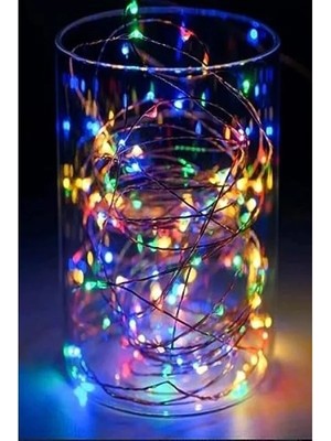 Hakay Pilli Dekoratif Peri LED Işık (3 Metre, Rgb)