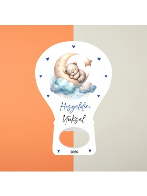reklamalani.com 20 Adet Açacak Magnet Ayıcık Temalı, Bebek Magnet Hediyelik (Jeletinli)