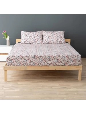 Hakay 120 x 200 cm Lastikli Çarşaf Seti, %100 Pamuklu Bordo Renk Seçeneğiyle