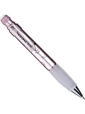 Hakay 7 mm Metalik Roze Desenli Mekanik Kalem - Deep