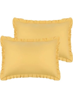Metinev %100 Pamuk Saten Yastık Kılıfı – 2’li Set