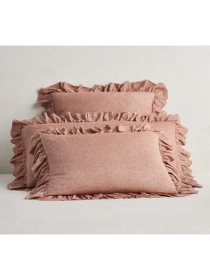 Metinev %100 Pamuk Saten Yastık Kılıfı – 2’li Set