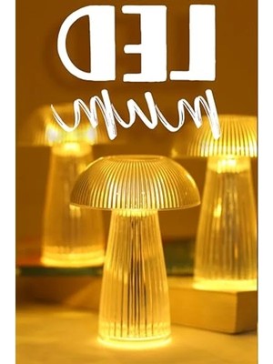 Hakay 3 Adet LED Mum, Kristal Tip ve Dumansız, Dekoratif Işık