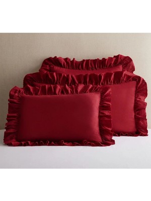 Metinev %100 Pamuk Saten Yastık Kılıfı – 2’li Set
