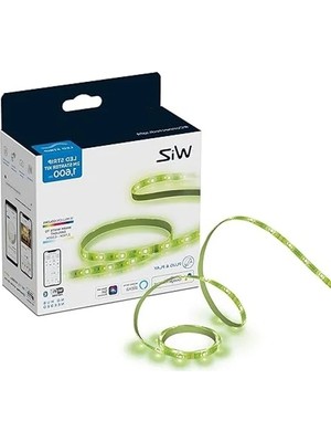 Hakay 2 Metre Uzunlu Akıllı LED Şerit, Renk Seçenekleri ile Uyumlu Adaptör Dahil