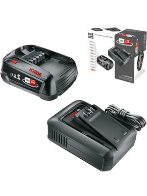 Hakay Bosch Home & Garden Başlangıç Seti 18V (1x2.5 Ah + Al 18V-44)