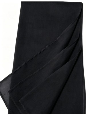Deserto Fashion Premium Keten Ipek Şal %37 Ipek %63 Keten 70X180 Koyu Lacivert