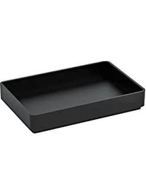 Hakay 10X15 cm Siyah Tepsi, Tekli Paket ile Kullanıma Hazır
