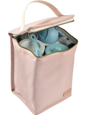 Beaba Izotermik Beslenme Çantası, Canvas Dusty Pink