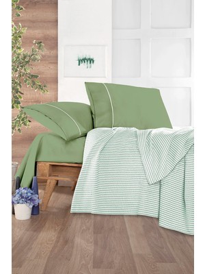 Monolisse Cozy Pike Takımı Tek Kişilik Çağla Yeşili 160*230 cm