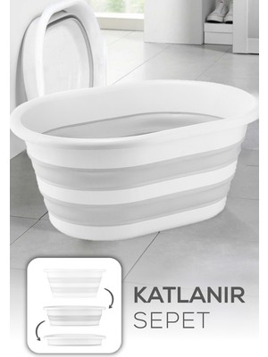 Empressco Vienev Akordiyon Katlanabilir Çamaşır Sepeti 25 Litre - Fiyatı, Yorumları