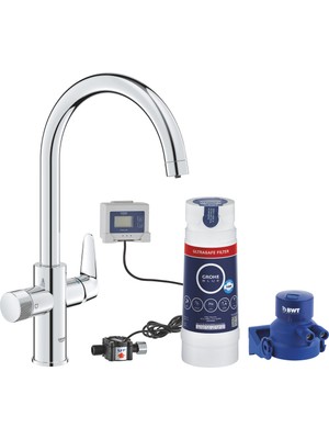 Grohe G R O H E  Blue  Pure  Bau Curve Starter Kit With  Ultrasafe Filter - 30582000
