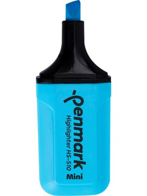 Penmark Mini Neon Mavi Fosforlu Kalem