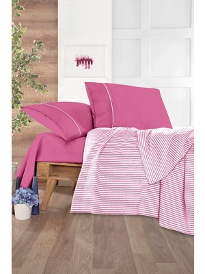 Monolisse Cozy Pike Takımı Tek Kişilik Şarabi 160*230 cm