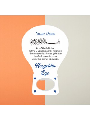Hedef Plus 20 Adet Nazar Duası Açacak Magnet , Magnet Hoşgeldin Bebek Yeni Doğan, Doğum Günü, Mevlit Magnet