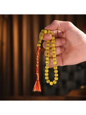 Mirari Jewelry Osmanlı Sıkma Benzetme Sistemli Kehribar Tesbih