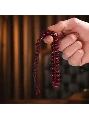 Mirari Jewelry Osmanlı Sıkma Benzetme Sistemli Kehribar Tesbih