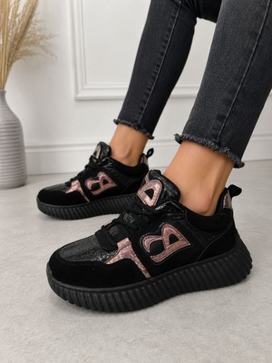 papucumun dünyası Kadın Modern Chunky Taban Yumuşak Iç Yapılı Günlük Sneaker