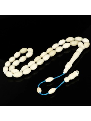 Mirari Jewelry Sistem Püsküllü Arpa Kesim Deve Kemiği Tesbih