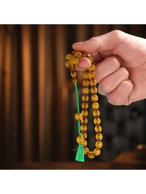 Mirari Jewelry Osmanlı Sıkma Benzetme Sistemli Kehribar Tesbih