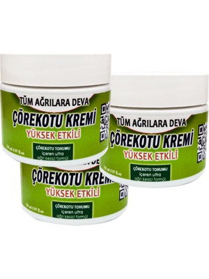 Ekobox Çörekotu Çörek Otu Tohumu Yağı Karışımlı Paincream A-35 Büyük Boy Krem 3ADET 150 ml